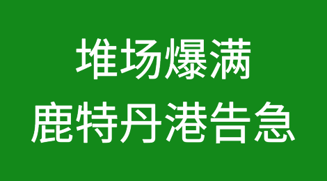 堆场爆满！欧洲第一大港告急，大量空箱积压难返中国