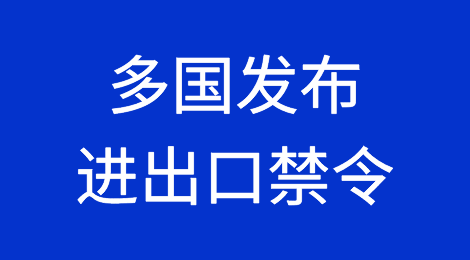 贸易限制升级！多国发布进出口禁令，已有集装箱船涉嫌违规被扣