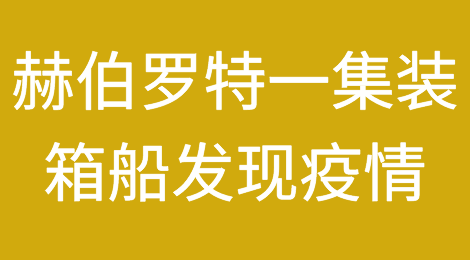 突发！曾挂靠青岛-宁波-上海，赫伯罗特旗下一集装箱船船员发现疫情，航行中断！