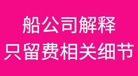 几大船公司就洛杉矶/长滩港收取巨额滞留费发布通知，解释费用相关细节