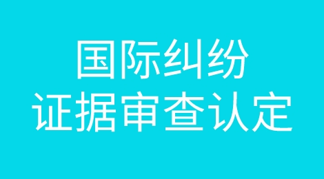 遇到国际贸易纠纷时，对于举证有什么规则？