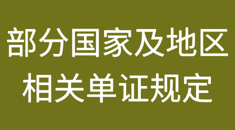 收藏：亚洲之南亚与大洋洲国家及地区相关单证规定全知道！