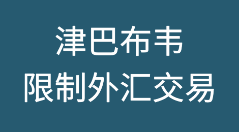 津巴布韦货币大跳水，政府出台措施限制外汇交易！