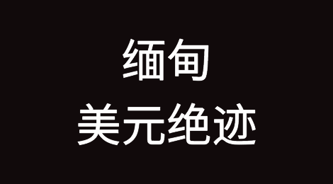 美元绝迹，缅甸政权首脑将责任归咎于食用油、贪婪和制裁