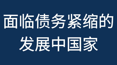 面临债务紧缩的发展中国家
