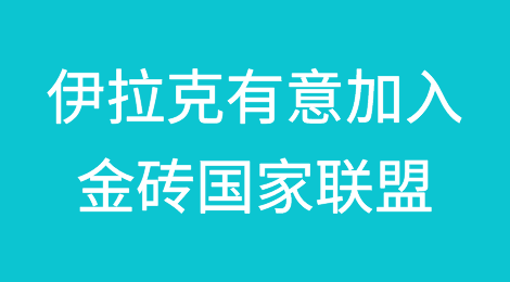 伊拉克表示有意加入金砖国家联盟