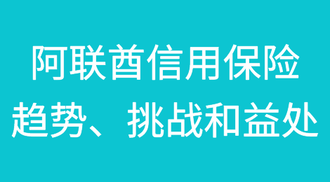 阿联酋的信用保险：趋势、挑战和益处
