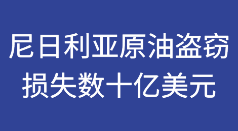 尼日利亚因原油盗窃损失数十亿美元