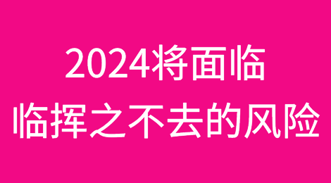 2024年将是首个“新冠疫情大流行后的正常时期”，但将面临挥之不去的风险