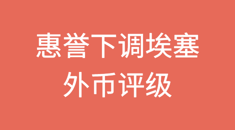 惠誉下调埃塞俄比亚外币评级
