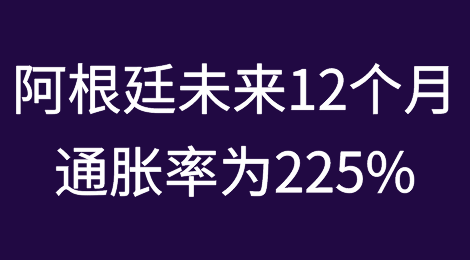 新报告预测阿根廷未来12个月通胀率为225%