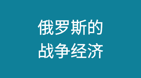 俄罗斯的战争经济：扭曲与差距