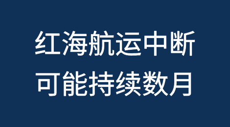 马士基警告：红海航运中断可能持续数月