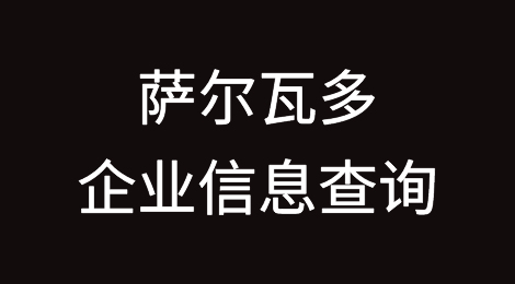 如何在线查询萨尔瓦多企业的信息丨萨尔瓦多企业注册登记信息查询的方法