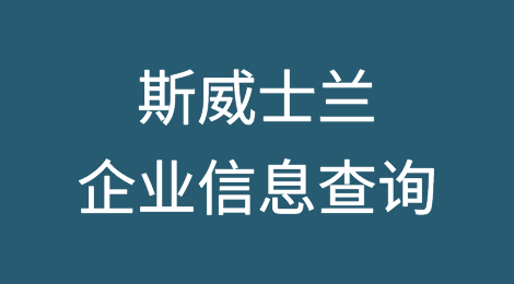 如何在线查询斯威士兰企业的信息丨斯威士兰企业注册登记信息查询的方法