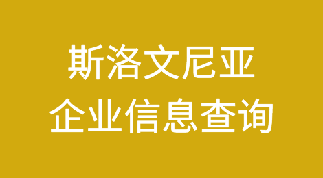 如何在线查询斯洛文尼亚企业的信息丨斯洛文尼亚企业注册登记信息查询的方法
