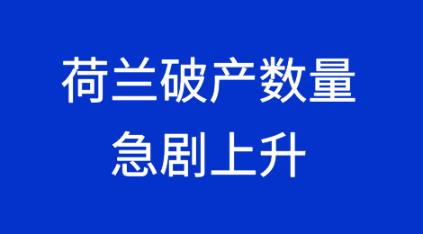 今年荷兰破产数量将急剧上升