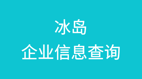 如何在线查询冰岛企业的信息丨冰岛企业注册登记信息查询的方法
