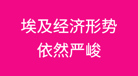 埃及流动性压力依赖外部支持缓解，经济形势依然严峻