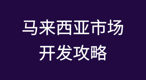 马来西亚市场开发攻略