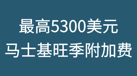 最高5300美元！马士基宣布调整最新旺季附加费