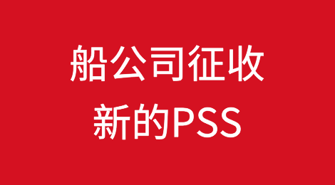 所有箱型，涨价500$！船公司征收新的PSS