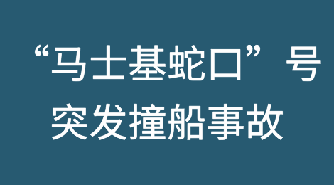 “马士基蛇口”号集装箱船发生撞船事故