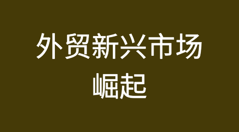 外贸新兴市场崛起