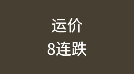 运价8连跌！欧美航线继续下滑，美东大跌1成