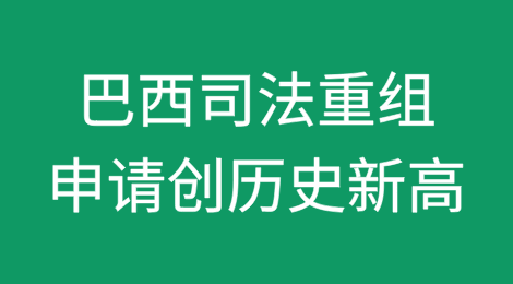 2024年巴西司法重组申请创历史新高