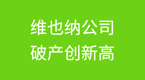 维也纳公司破产数量创新高，经济和劳动力市场不堪重负