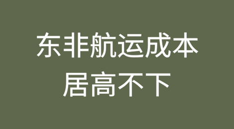 东非航运成本为何居高不下