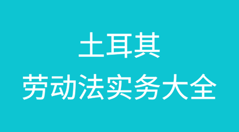 土耳其劳动法实务大全（下）