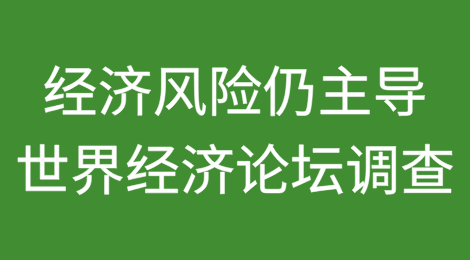 经济风险仍主导世界经济论坛调查