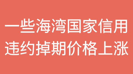 一些海湾国家的信用违约掉期价格上涨