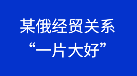 俄罗斯对盟友某国征收贸易关税，某俄经贸关系“一片大好”