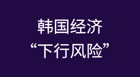 韩国政府在最新经济报告中指出政治动荡后的“下行风险”
