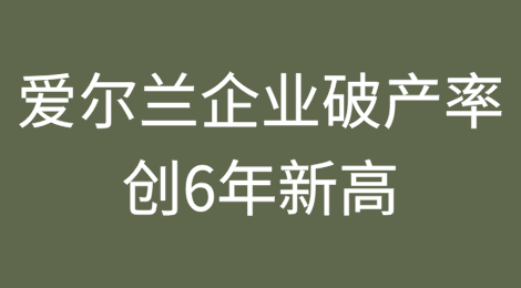 2024年爱尔兰企业破产率创6年新高