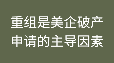 重组是2024年美国企业破产申请的主导因素