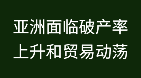 香港出口保险公司扩大承保范围以应对破产潮 亚洲面临破产率上升和贸易动荡