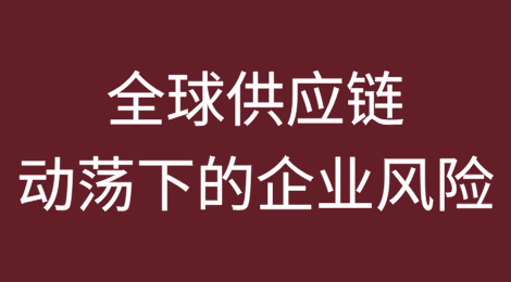 全球供应链动荡下的企业风险