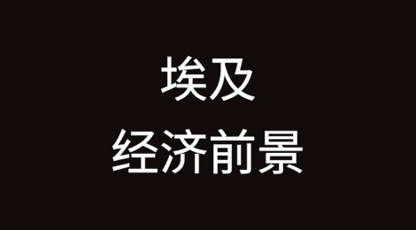 外部需求减弱和市场不确定性将对埃及经济前景造成压力