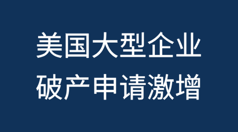 美国大型企业破产申请激增：是什么推动了2024-2025年的破产浪潮？