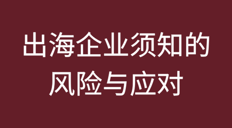 全球贸易冲突下，出海企业须知的风险与应对