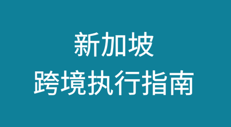跨境执行指南系列之新加坡篇