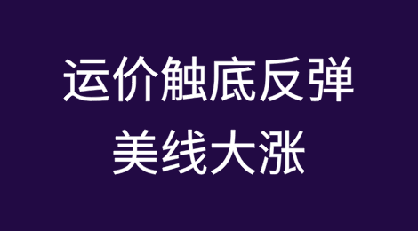 运价触底反弹!美线大涨!多家船司通知上调运价