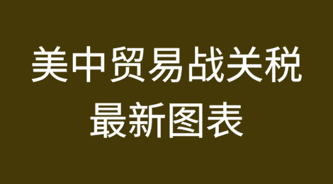 美中贸易战关税：最新图表