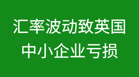 汇率波动致英国中小企业亏损
